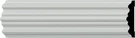 Endurathane Victorian Casing Chair Rail, 3/4"H X 5/8"P 94 1/2"L, Factory. Fixed Price $148.70.