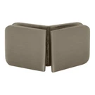 Crl GCB135BN Brushed Nickel Degree Traditional Style Glass Clamp. Fixed Price $30.55.