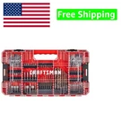 Craftsman 140 Pc Impact Driver Bit Set, Steel, Black Oxide Coated Dril.... Fixed Price $38.99.