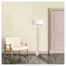 Project 62 Diamonds Gold Ivory 198"X20" Peel & Stick Wallpaper. Fixed Price $22.00.