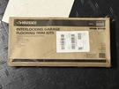 Husky Commercial Garage Flooring Trim Kit Gray. Fixed Price $34.99.