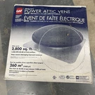 Master Flow 1500 Cfm Black Power Roof Mount Attic Fan With Humidistat Thermostat. Fixed Price $142.49.