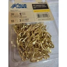 Blue Hawk 10-FT #31 Brass Finish Cathedral Chain #0348460. Fixed Price $13.99.