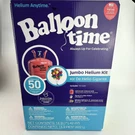 Time Jumbo Helium Kit Tank 14.9 Cu.ft 50 Balloons +ribbon. Fixed Price $68.99.