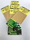 3M Aluminum Oxide Sandpaper 901 9NA 3-2/3 Assorted Grits 5 Packs Of 6. Fixed Price $19.95.