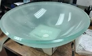 Decolav Frosted Glass Bowl Tempered White 1000T-WH. Fixed Price $50.00.