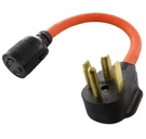 Amp Nema 14-30P To L14-30R Flexible Power Adapter By Ac Works. Fixed Price $29.99.