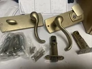Emtek Rectangular 7-1/4 Lever Lock Set Door Decorative Deadbolt Assa Abloy. Fixed Price $49.95.
