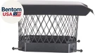 Shelter 9" X Single Flue Bolt-on Chimney Cap, Fully Assembled, Galvanized Ste. Fixed Price $66.28.