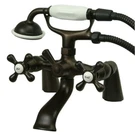 Kingston Brass KS267ORB Victoria 6-INCH Deck Mount Tub And Shower Faucet Oil. Fixed Price $418.57.