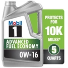 Mobil Sae 0W-16 Advanced Fuel Economy Full Synthetic Engine Oil 5 Quart. Fixed Price $54.97.