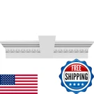 Ekena Millwork Endurathane Traditional Crosshead W/flat Keystone And Egg Dart. Fixed Price $178.80.