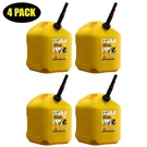 Midwest Can 8610 5 Gallon Diesel Quick Flow Portable Fuel Container - 4 Pack. Fixed Price $89.99.