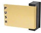 Crl DL2162BR Brass Universal Push-pull Paddle Handle To Left. Fixed Price $59.07.