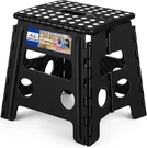 Folding Step Stool 13 Inch Heavy Duty Plastic Foldable For Kids And. Fixed Price $23.99.