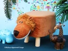 Kids Lion Stool -nwt- Plush, Delightful Companion For The Little One!. Fixed Price $79.95.