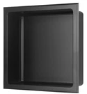 Akdy 12" X 4" 18-GAUGE Stainless Steel Bathroom Shower Wall Niche Black. Fixed Price $79.00.