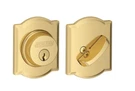 Schlage Single Cylinder Keyed Entry Grade 1 Deadbolt, B60N Cam. Fixed Price $21.99.