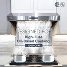Pacific SC88BS Powerful 1000 Cfm, Steam Clean, 30" Range Hood Made In Taiwan. Fixed Price $999.00.