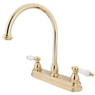 Kingston Brass KB3742PL Restoration Centerset Kitchen Faucet. Fixed Price $120.38.