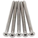 Door Hinge Screws, #9 X 2-3/4", 100-PACK, Polished Chrome By Stone Harbor Hardwa. Fixed Price $32.73.