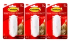 3M Command Large Designer Hook, White, 1 Wall Pack. Fixed Price $15.97.