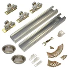 Johnson Hardware 48" Aluminum By-pass Door Set. Fixed Price $99.73.