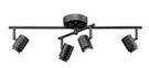 Hampton Bay 4-LIGHT Track Lighting Swivel Ceiling Spotlight Kitchen Hallway. Fixed Price $29.00.