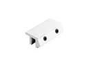 1/4" X 2" Diecast Construction White-painted Sliding Door Lock (single Pack). Fixed Price $6.40.