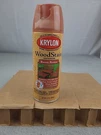1X Broken Cap Krylon Wood Stain Rustic Brown 12 Ounce Spray Paint Exterior. Fixed Price $37.99.