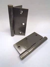 Baldwin Set Of Square Corner Hinges Antique Nickel 1035.151 New 245HW. Fixed Price $19.99.
