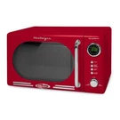 Nostalgia Countertop Microwave Red Rotating Glass Carousel Led Display 700-WATT. Fixed Price $135.69.