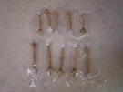 New Taymor 10-PACK Brass 3" Spring Door Stops With Fixed Screw 25-4675-B X1. Fixed Price $8.99.