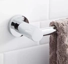 Signature Hardware Ceeley Collection 28" Towel Bar - Chrome. Fixed Price $38.35.