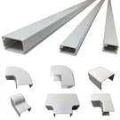 Electriduct SR-ED-MED1-5PK-WT Medium Latching Surface Raceways- 59"- Pack-. Fixed Price $39.89.