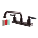 Kingston Brass FB2135DKL Kaiser 8-INCH Centerset Kitchen Faucet. Fixed Price $98.53.