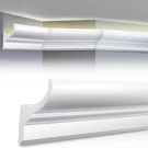 Pushglossy 18 Pcs 47.24?(TOTAL 70.9 Ft) Ceiling Crown Molding With Led Duct Kit. Fixed Price $97.00.