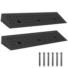 Heavy Duty Rubber Curb RAMP,2 Pc 2" Rise HEIGHT,3 TONS(6600 Lb) Capacity,side.... Fixed Price $85.64.