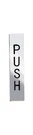 Crl Polished Stainless Steel Push Indicator 4-1/2" Door Lock Hardware. Fixed Price $25.52.