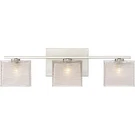 Westcap 3 Light Transitional Bath Vanity 6.75 Inches High-brushed Nickel. Fixed Price $289.99.