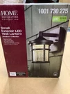 New Home Decorators Small Exterior Led Wall Lantern Westbury Collection. Fixed Price $34.95.