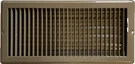 Hbw Rv And Home Brown Stamped Steel Floor Diffuser/register With Damper 14" X.... Fixed Price $24.46.