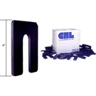 Cr Laurence PHS34 Black Plastic Horseshoe Shim 1/4IN Thick 3IN X. Fixed Price $10.86.