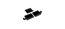 Crl Taper Loc X Set For 1/2 15 Mm And 3/4 Inch Tempered Glass. Fixed Price $121.54.