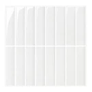 White Peel And Stick Backsplash, 10 Pcs Of X 12'', 3D Sti.... Fixed Price $31.69.