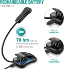 /luminolite Rechargeable Light, Reading Lights For Books Bed, 3 Color.... Fixed Price $16.95.