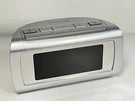 Brookstone 4511 Self Setting Time-smart Dual Alarm Clock (no Adapter) *tested. Fixed Price $29.99.