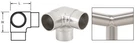 Crl HR15JPS Polished Stainless 90 Degree Side Outlet Elbow For 1-1/2" Tubing. Fixed Price $37.13.