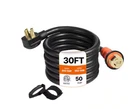 Vevor Generator Power Cord 30 Ft. Amp 125/250-VOLT Rv Extension 12,000-W. Fixed Price $149.00.
