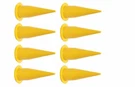 Cox 2N1006 Yellow Nozzle Cones For 20-OZ Caulking Gun Sausage Tips 8 Total. Fixed Price $17.99.